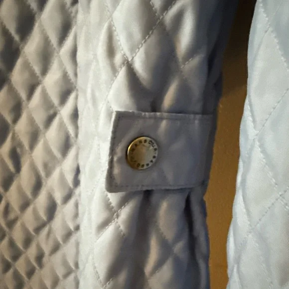 Barbour Women's Flyweight  Quilted Jacket in Blue Lightweight  US Sz 10 Ot - Picture 12 of 12